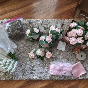 Blush Pink Rustic Wedding Bundle